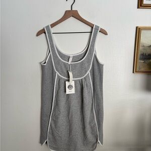 Anthropologie Daily Practice Gray Sweatshirt At Play Mini Dress Women’s Medium